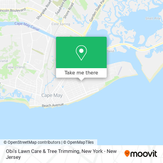 Obi's Lawn Care & Tree Trimming map