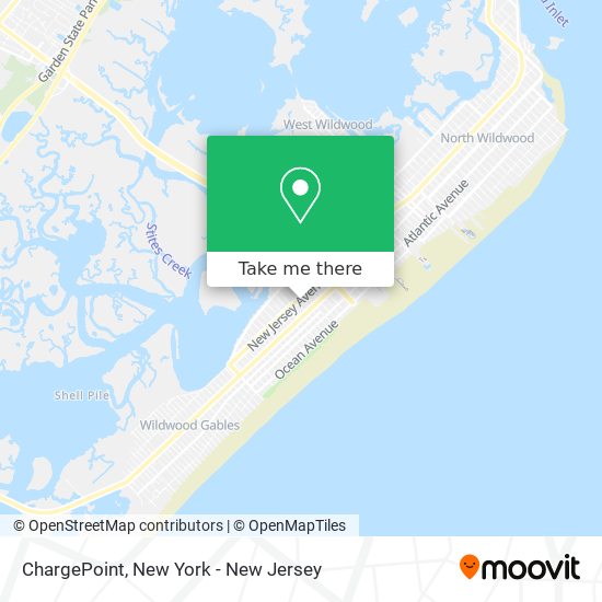 ChargePoint map