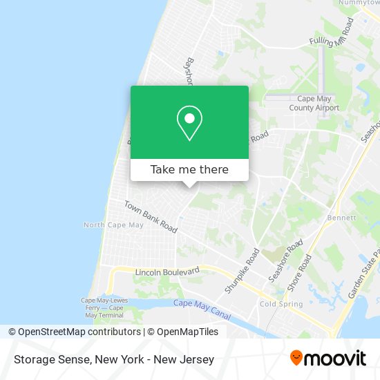 Storage Sense map