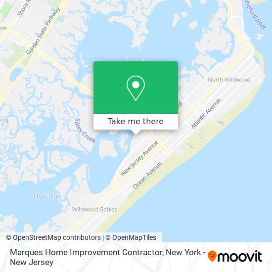 Mapa de Marques Home Improvement Contractor
