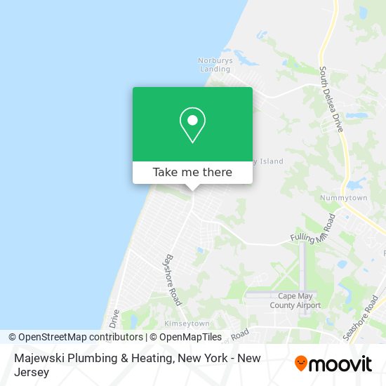 Mapa de Majewski Plumbing & Heating