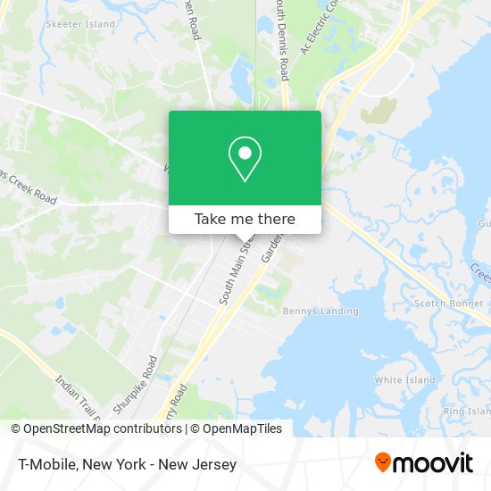 T-Mobile map