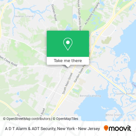 A D T Alarm & ADT Security map