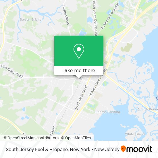 South Jersey Fuel & Propane map