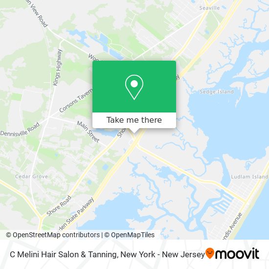 C Melini Hair Salon & Tanning map