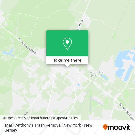 Mapa de Mark Anthony's Trash Removal