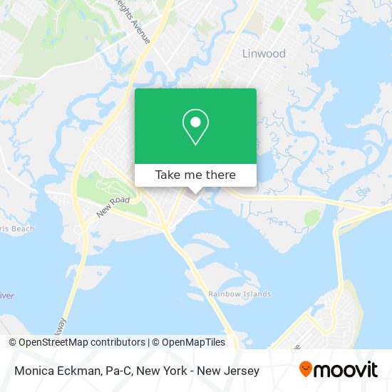Mapa de Monica Eckman, Pa-C