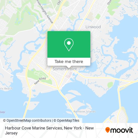 Harbour Cove Marine Services map