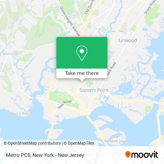 Metro PCS map