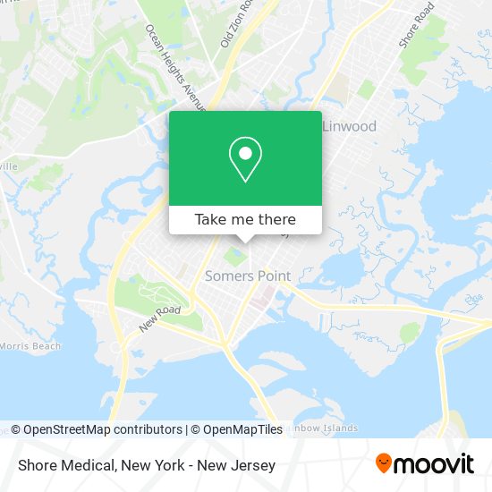Shore Medical map