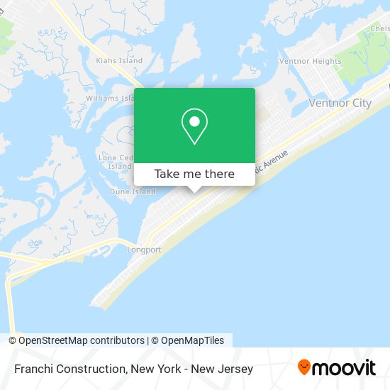 Franchi Construction map