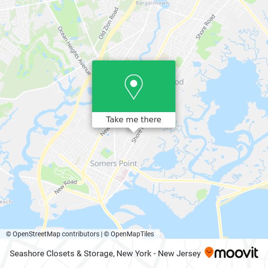 Mapa de Seashore Closets & Storage