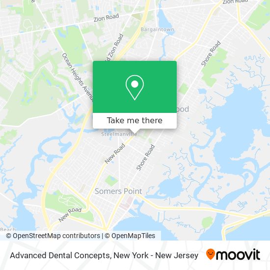 Advanced Dental Concepts map