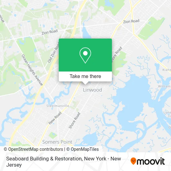 Seaboard Building & Restoration map
