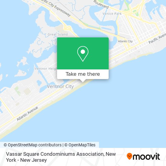 Vassar Square Condominiums Association map