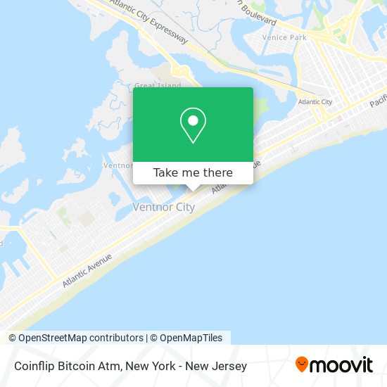 Mapa de Coinflip Bitcoin Atm