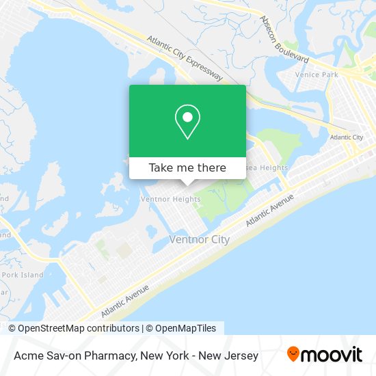 Acme Sav-on Pharmacy map