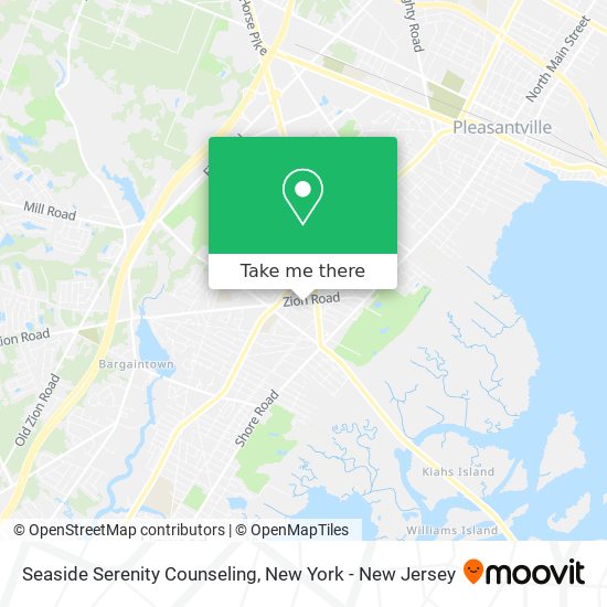 Mapa de Seaside Serenity Counseling