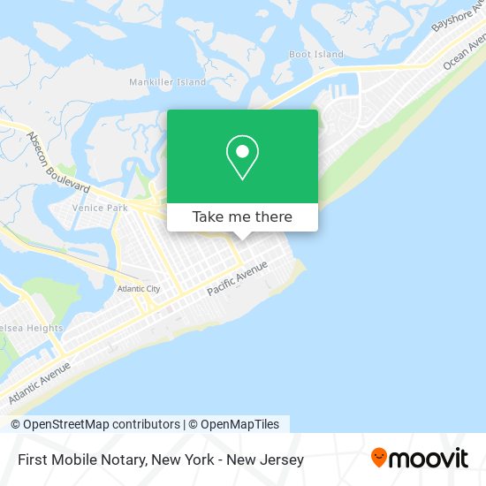 First Mobile Notary map