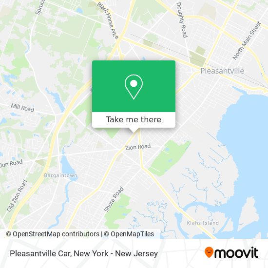 Pleasantville Car map