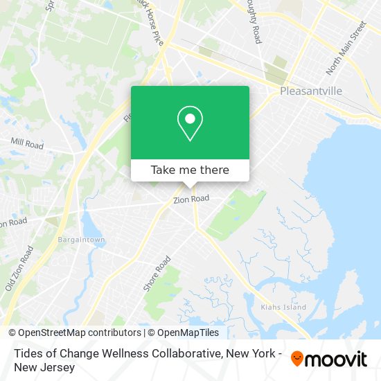 Mapa de Tides of Change Wellness Collaborative