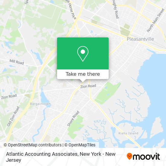 Atlantic Accounting Associates map