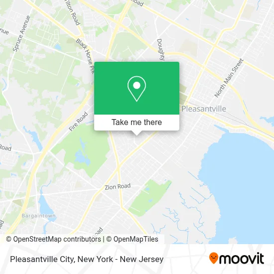 Pleasantville City map