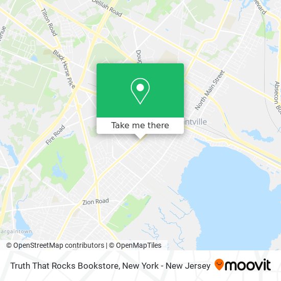 Mapa de Truth That Rocks Bookstore