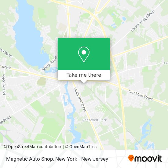 Magnetic Auto Shop map