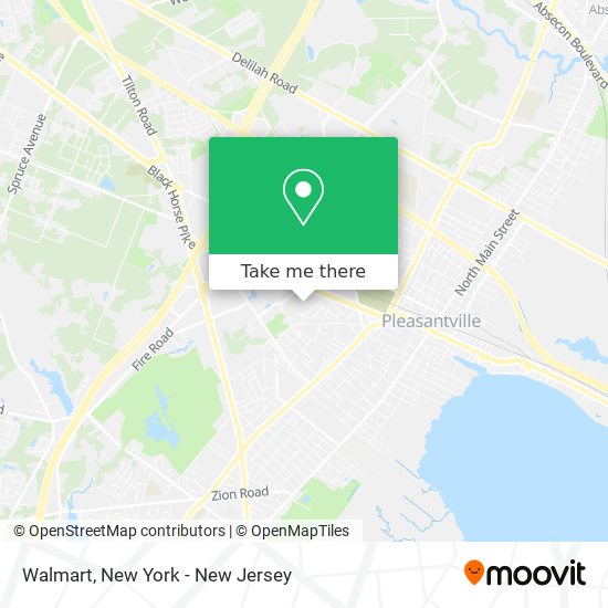 Walmart map