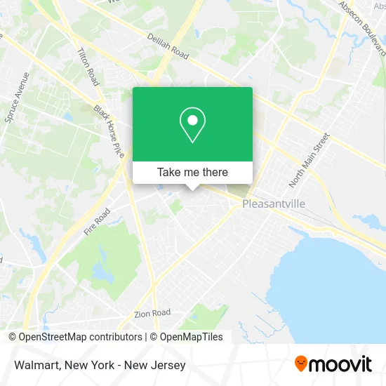 Walmart map
