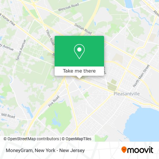 MoneyGram map