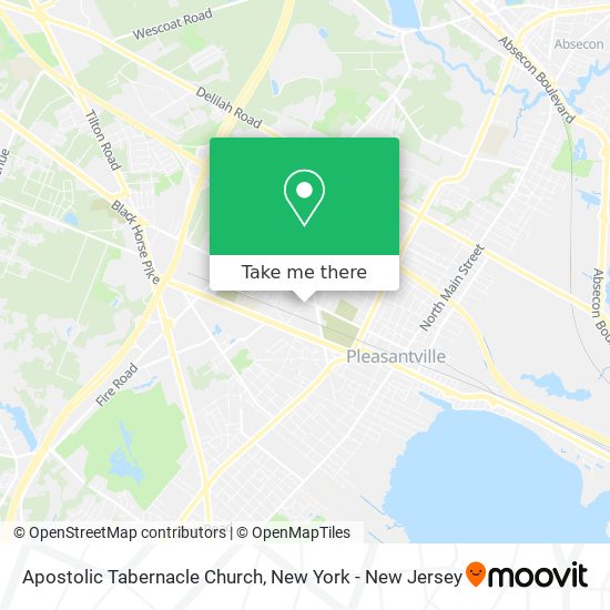 Apostolic Tabernacle Church map