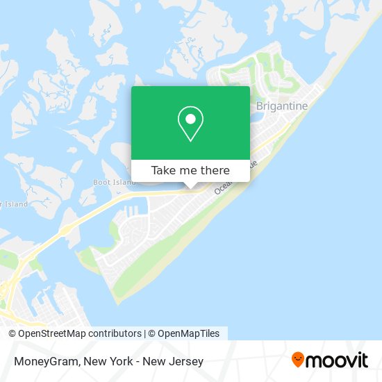 MoneyGram map