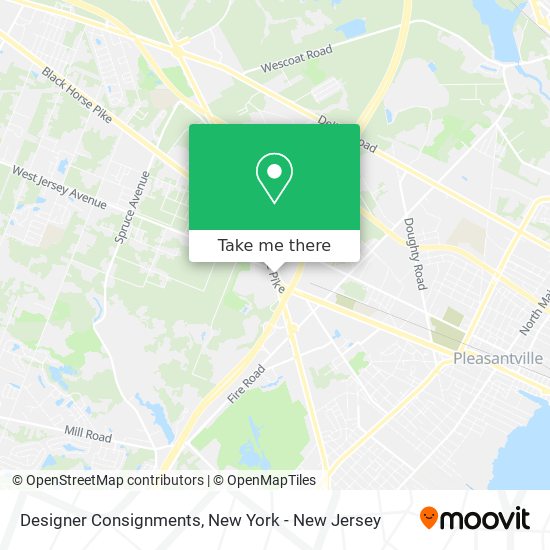 Designer Consignments map