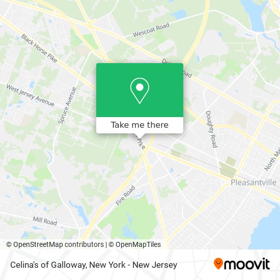 Celina's of Galloway map