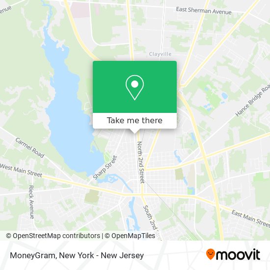 MoneyGram map