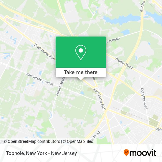 Tophole map