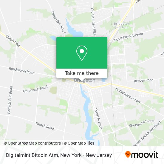 Mapa de Digitalmint Bitcoin Atm