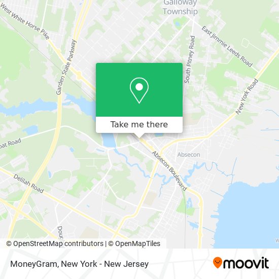 MoneyGram map