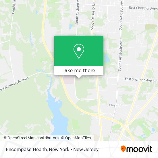 Encompass Health map