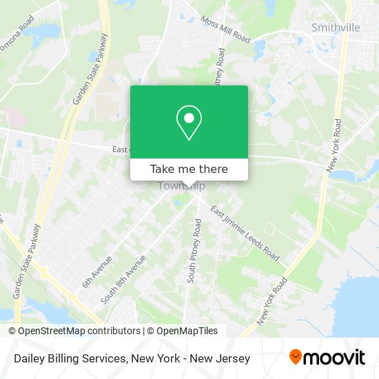 Dailey Billing Services map