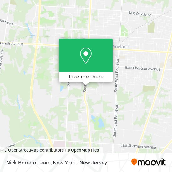 Nick Borrero Team map