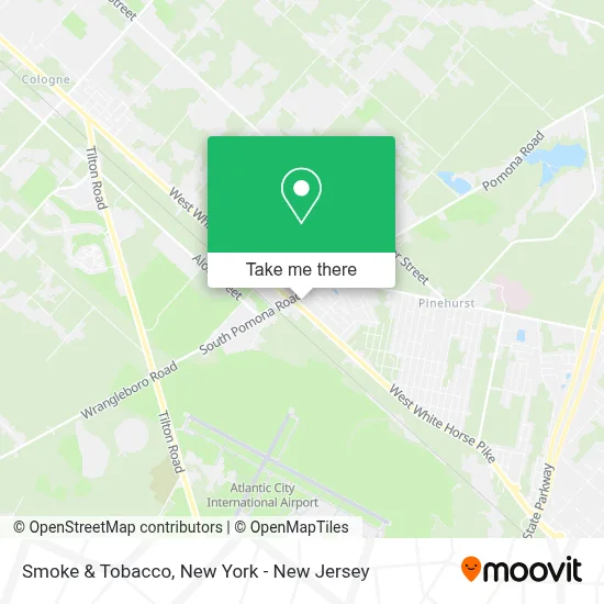 Smoke & Tobacco map