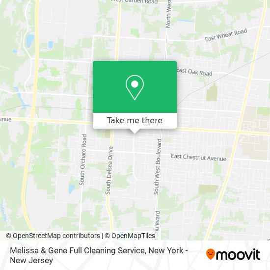 Mapa de Melissa & Gene Full Cleaning Service