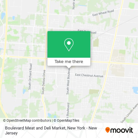 Boulevard Meat and Deli Market map