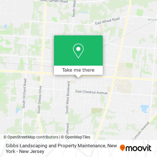 Mapa de Gibbs Landscaping and Property Maintenance