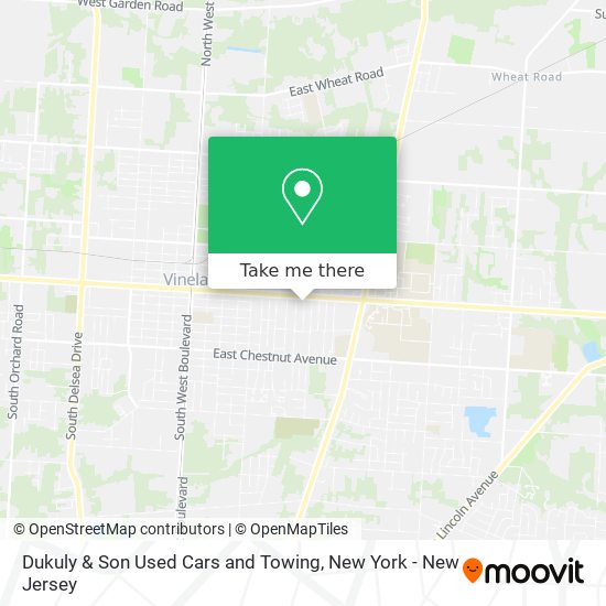 Dukuly & Son Used Cars and Towing map