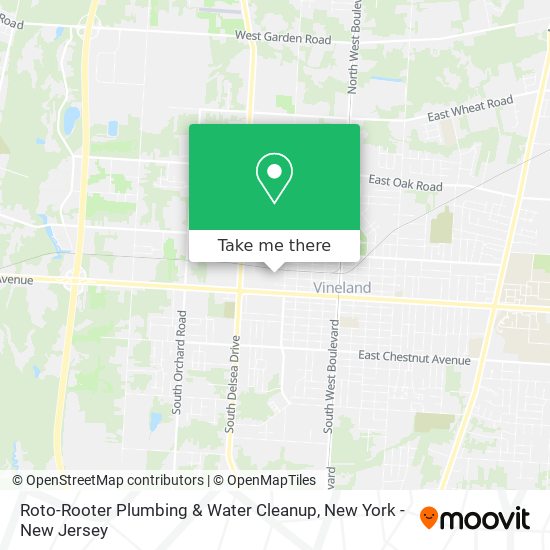 Mapa de Roto-Rooter Plumbing & Water Cleanup