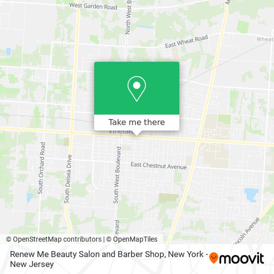 Mapa de Renew Me Beauty Salon and Barber Shop
